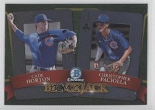 2022 Bowman Draft Blackjack Cade Horton Christopher Paciolla #BJ-3 y1s