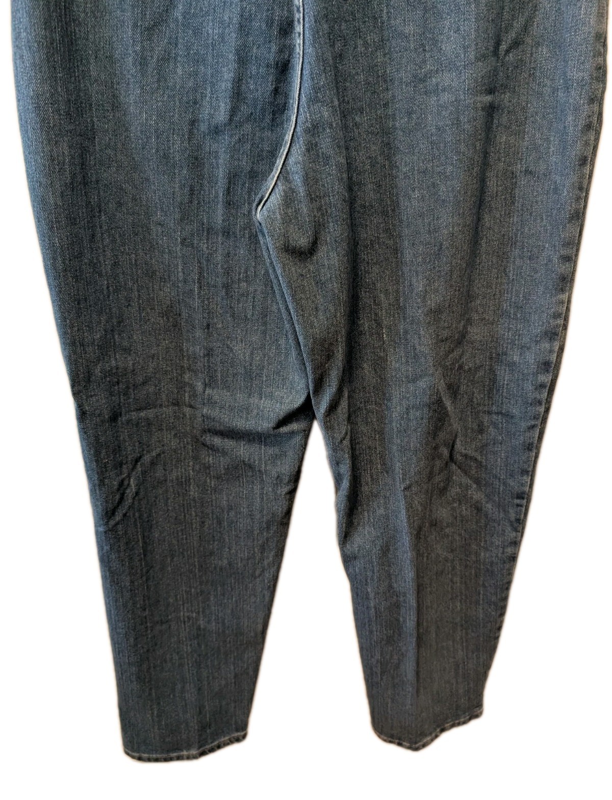 VTG 90s Lee Sz 8 Short Mom Jeans Relaxed Fit Tapered Leg Mid Rise Elastic Denim thumbnail 12