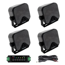 Herdio 4 Inch 240W Boat Marine Bluetooth Speakers Waterproof Outdoor Speakers...