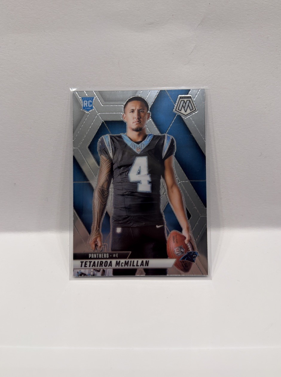2025 Panini Mosaic Football Base Tetairoa McMillan Carolina Panthers RC #274