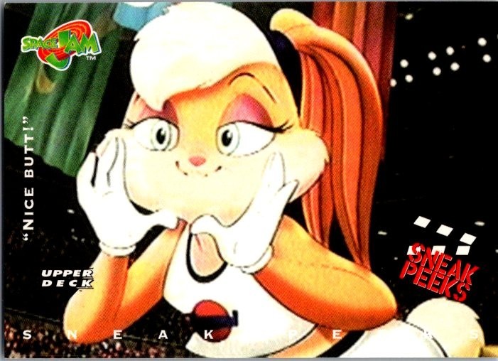 1996-97 Upper Deck Space Jam Movie: Sneak Peaks Lola Bunny "Nice Butt" #59