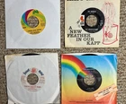 ELTON JOHN w/juke strip, obscure Reggae + more vinyl 7" 45's Rock Northern Soul