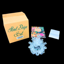 Vintage 25 Glass Vase Propagation Station Floral Complete w Box Book NIB USA