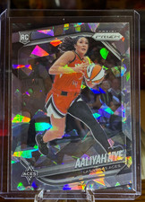 2025 WNBA Prizm Aaliyah Nye Cracked Ice #15 RC Las Vegas Aces
