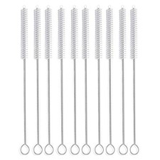 12 Inch Extra Long Straw Brush Cleaner 10 Pack , Flexible Nylon Tube Cleaning