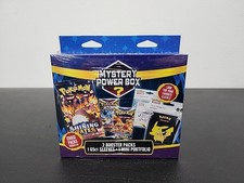 Pokemon Mystery Power Box 2 Booster Packs One 65 Ct Sleeves Chase Packs 1:10