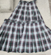 Dennis Uniform Girls Plaid Pleated Skirt GIRLS SIZE 12