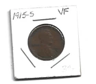 New Listing1915-S LINCOLN CENT  STRONG VF   BELOW GSB POOR SCAN-NICE COIN