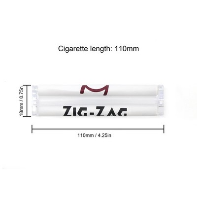 handroll tobacco 2 pcs Zig Zag 110mm Easy Handroll Cigarette Tobacco Rolling Roller Machine