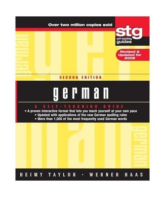 German: A Self-Teaching Guide: A Self-Teaching Guide, Haas, Werner