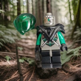 LEGO Zotaxian Alien Minifigure sp027 Insectoids Silver X Space Mini Figure 6837