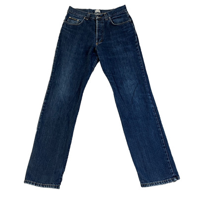 Herren Dolce Gabbana Jeans W32 L34 J&ANS Straight Leg 100% Baumwolle Blau Denim