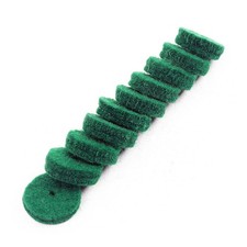 90Pcs Piano Felt Washer for Keyboard and Balance Rail Repair Green