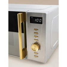 17L 700W Digital Microwave Oven | Modern Design | 8 Menus | Child Lock