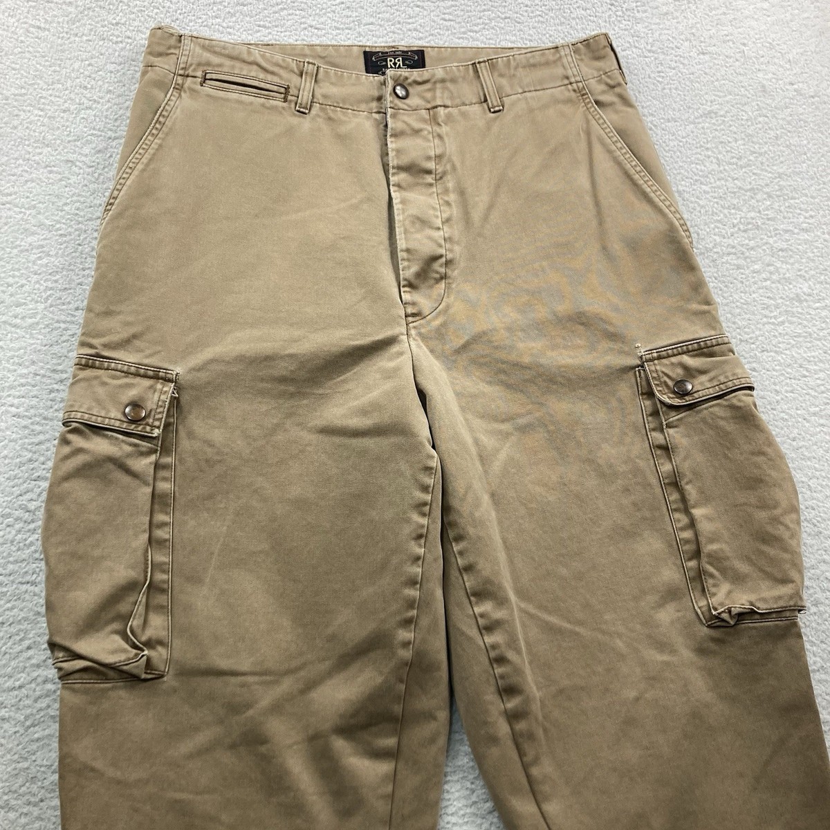 Vintage RRL Double RL Ralph Lauren Fatigue Cargo Pants Mens 34x34