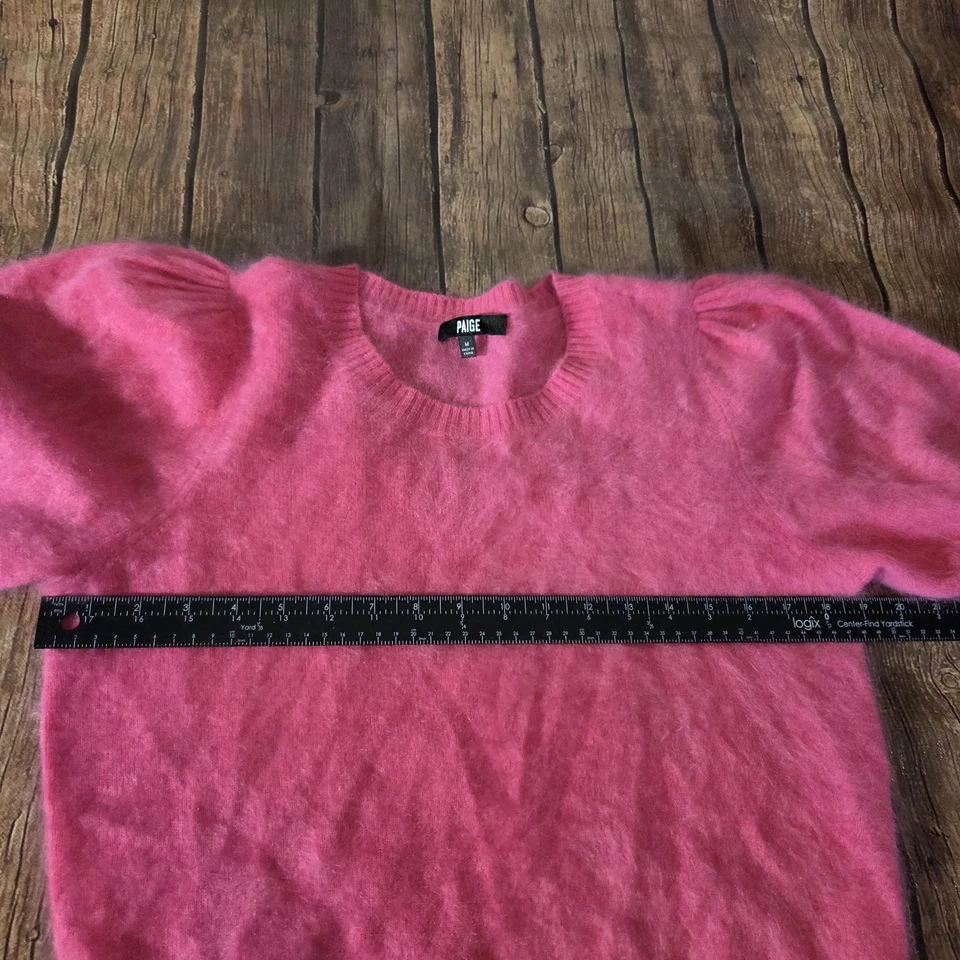 Suéter Paige Gladiolo Cachemira Mujer M Cerezas Jubileo Cepillado Coqueta Suave Foto 2 de 4