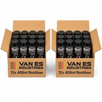 VAN ES Rostlöser Spray 24x 400ml MoS2 Kontaktspray Schmiermittel Kriechöl - Bild 1 von 4