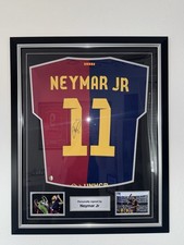 Neymar Jr Signiertes FC Barcelona Trikot Exclusive Memorabilia COA + Proof