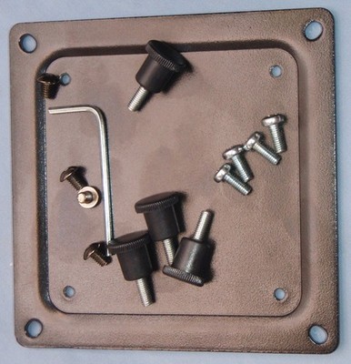 VESA 75 mm to VESA 100 mm Conversion Plate Kit by Ergotron 60-254-007