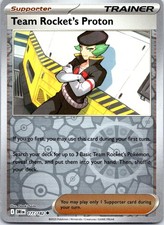 Team Rocket's Proton 177/182 Uncommon Destined Rivals Pokemon Reverse Holo NM