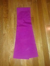 Solid Fuchsia Pink Double Sided 100 Silk Oblong Scarf 45"