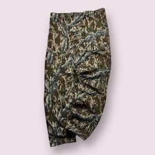 Vintage Men s Mossy Oak Woodland Hunting Camo Fleece Pants 90s USA Sz 38x31