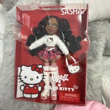 Bratz x Hello Kitty Sasha Fashion Doll Sanrio Collaboration New In Box