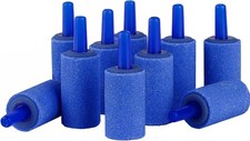 Aquarium Air Stone 1 Inch Cylinder, Fish Tank Air Bubble Diffuser Airstone fo...