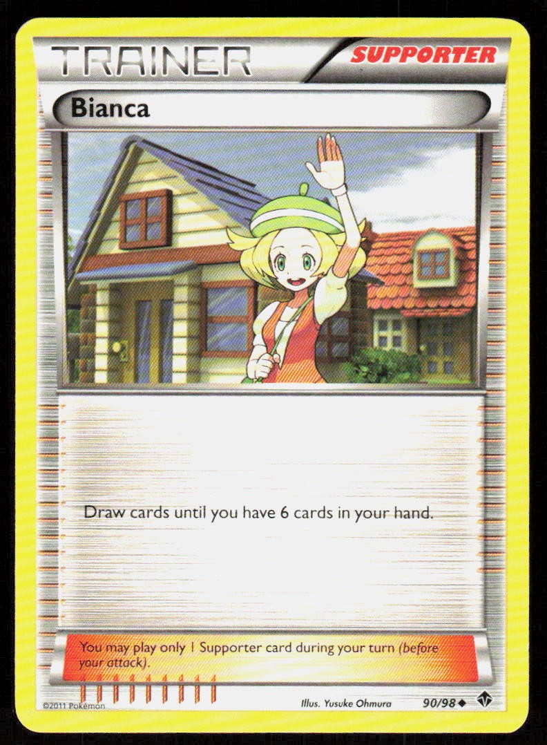 Bianca 90/98 Uncommon Emerging Powers Pokemon Lightly Played