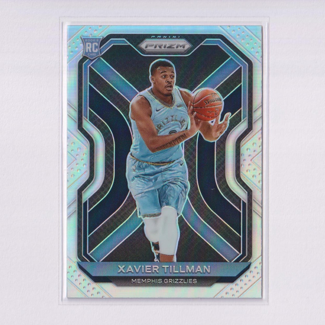 2020-21 Panini Prizm Silver Prizms #299 Xavier Tillman RC Rookie (B)