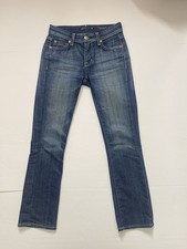 Fidelity straight legs Stretch Jeans for Women Sz 24 Made In Usa