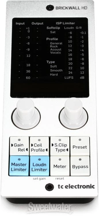 TC Electronic BRICKWALL HD-DT Mastering Brickwall Limiter Plug-in with Dedicated - Image 2 of 4