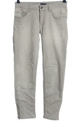 DARLING HARBOUR Slim Jeans Damen Jeans Gr. DE 36 hellgrau Casual-Look