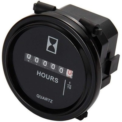 Mechanical Hour Meter Gauge - Professional Engine Hourmeter AC110-250V for Boat