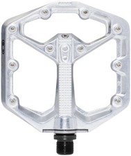 Crank Brothers Stamp 7 Aluminum Platform Pedals - High-Polish Silver, 9/16"