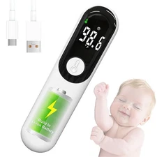 Rechargeable Non-Contact Forehead Thermometer for Adults and Kids, Medical... 