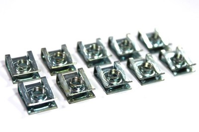 10x Small m5 BMW Motorcycle Fairing Spring Clip Speed Spire Nuts S1000 ...