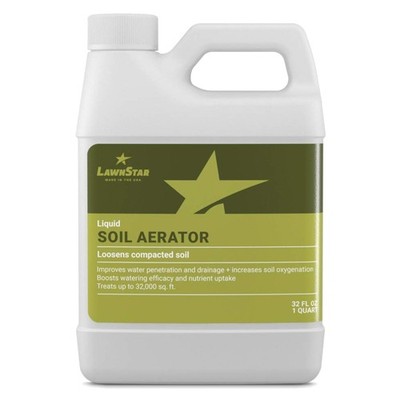 Liquid Lawn Aerator 32 fl oz - Loosens & Conditions Compacted Soil - Alternat...