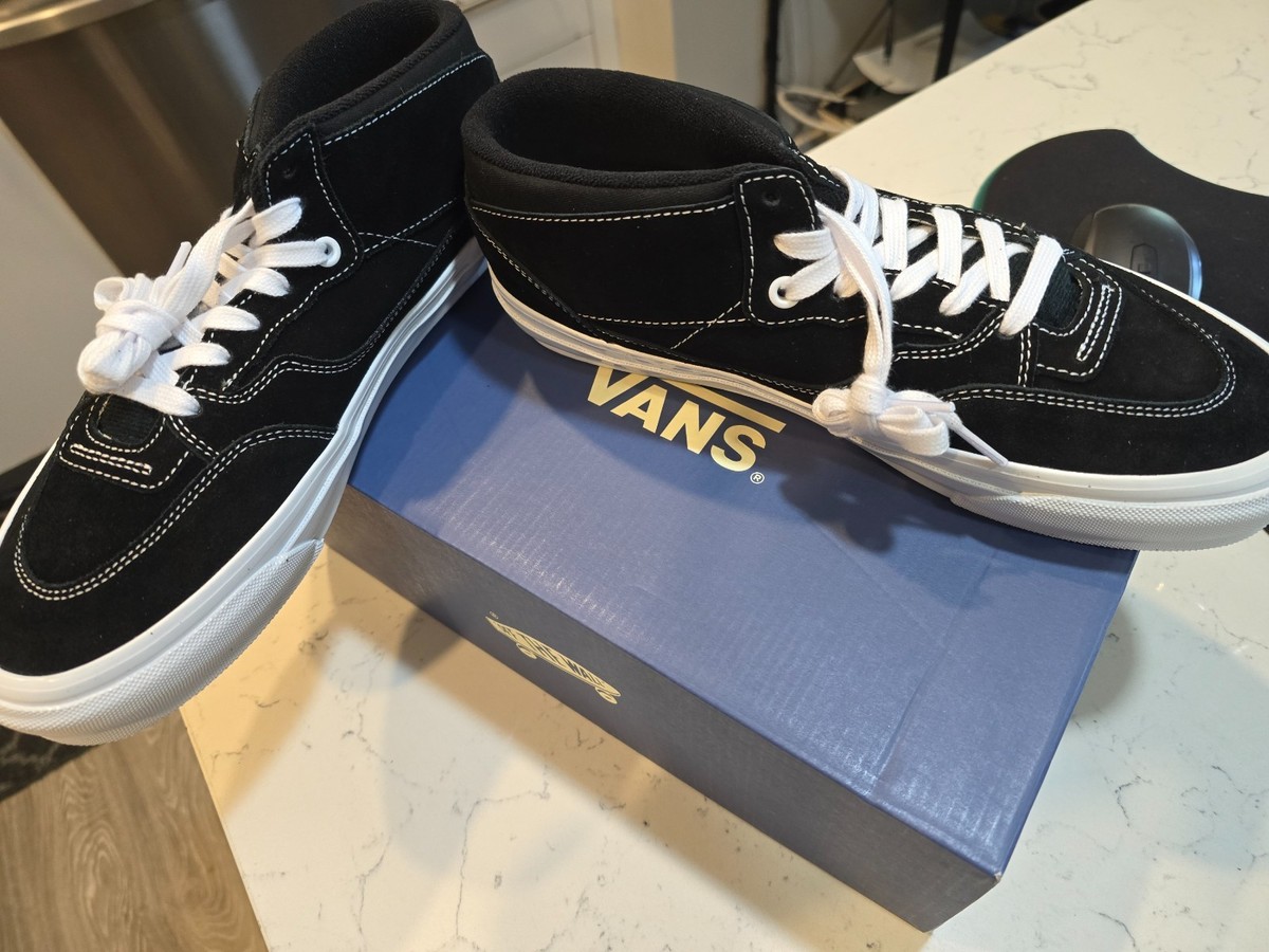 Vans Premium Half Cab Reissue 33 Iconic Shoes Black/White