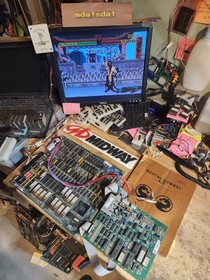 MORTAL KOMBAT 1 PCB JAMMA ARCADE BOARD SET PROTO REV WORKING!!! (Y-UNIT) MIDWAY