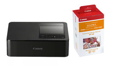 Stampante fotografica Canon Selphy CP1500 BK 4549292194692 NUOVA con materiale 108 fogli