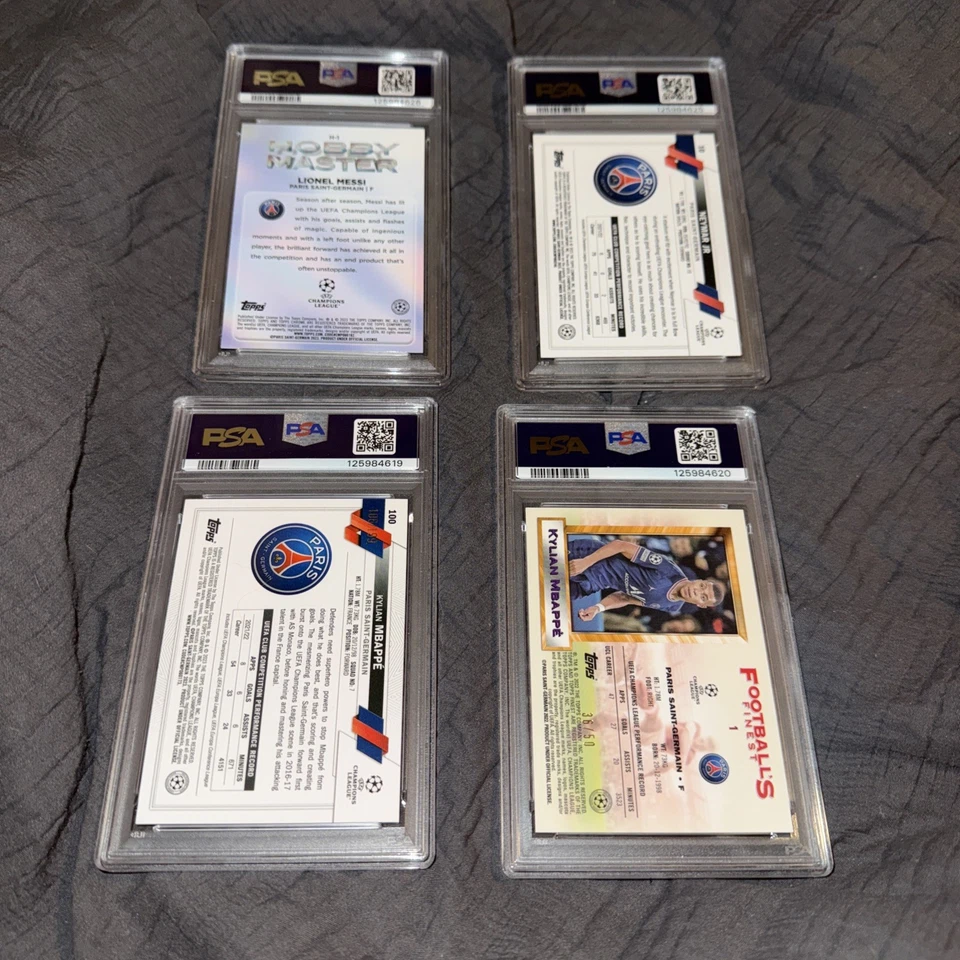 MASSIVE PSG PSA LOT - Mbappe/Messi/Neymar - Image 4 of 4