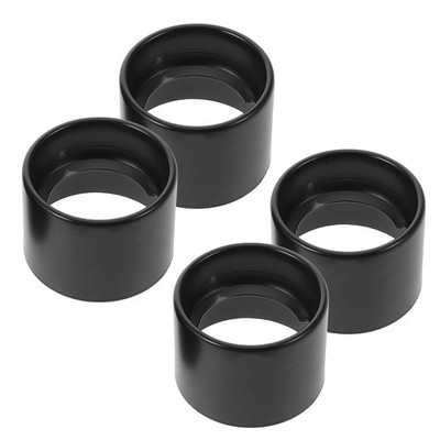 4 Pcs Lamp Bulb Holder Socket Black Lampshade