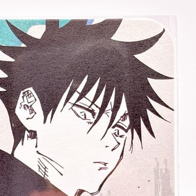 Megumi Fushiguro Jujutsu Kaisen Exhibition Original Art Coaster