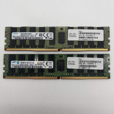 Micron M386A4G40DM0 64GB (2x32GB) RAM DDR4 2133MHz PC4-2133P-LD1-11 ECC
