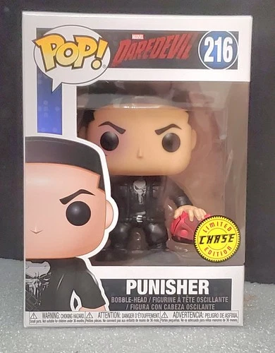 Funko Pop! Marvel: Daredevil - Punisher (Holding DD Mask) - #216 limited CHASE