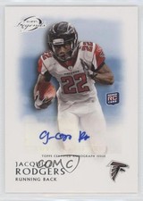 2011 Topps Gridiron Legends Rookie Auto Blue Jacquizz Rodgers #RA-JR Auto 1k5