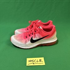 Nike Air Max Dynasty 2 Running Shoes Women's Size 8.5W/6.5Y | White And Pink