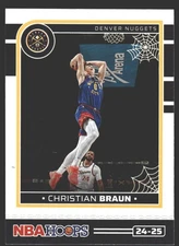 Christian Braun #44 2024-25 Hoops Haunted Hoops Denver Nuggets