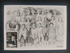 Carte Premier Jour 2002 Timbre Sur Les Bancs De L'école N° 3522 Oblitéré Paris